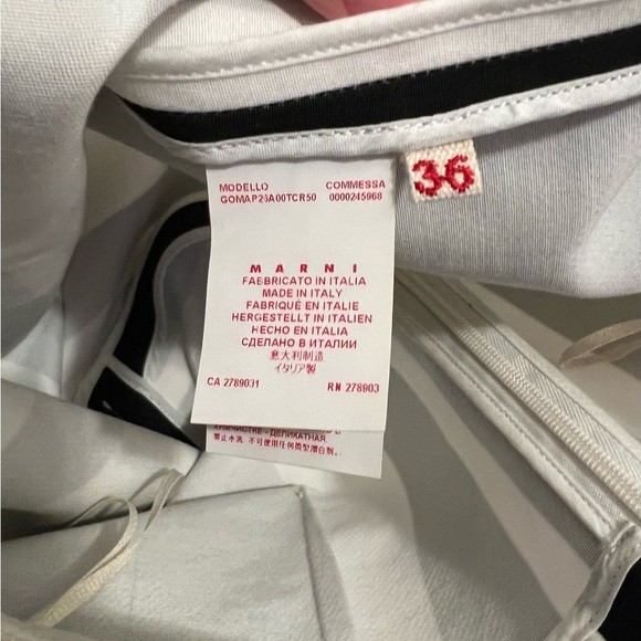 Marni Striped Pencil Skirt - Picture 4 of 4